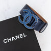 Chanel leer en kettingriem