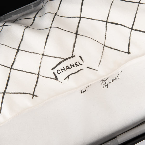 Chanel Blue Python Jumbo Classic  Double Flap Bag