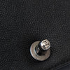 Chanel  Black Leather Old Medium Boy Bag