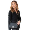 Chanel  Black Leather Old Medium Boy Bag