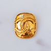 Chanel Vintage CC Shield  Pin Brooch
