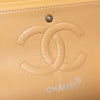 Chanel Tan Leather Medium Classic Double Flap Bag