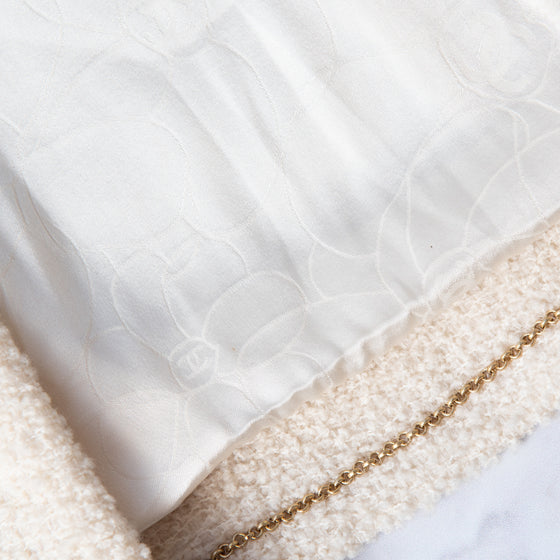 Chanel Cream Single Breasted Jacket
