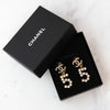 Chanel Crystal No 5  Drop Earrings