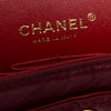 Chanel Burgundy Aged Calfskin Chevron Quilted 2.55 Reissue Mini Flap Bag