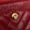 Chanel Burgundy Aged Calfskin Chevron Quilted 2.55 Reissue Mini Flap Bag