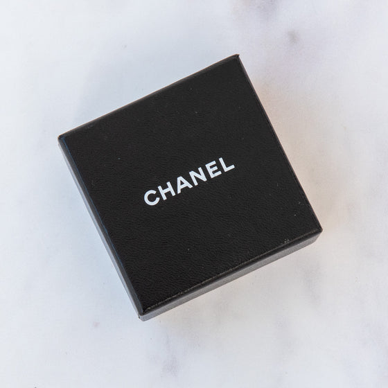 Chanel Vintage 1997 CC Turn Lock Clip On Earrings