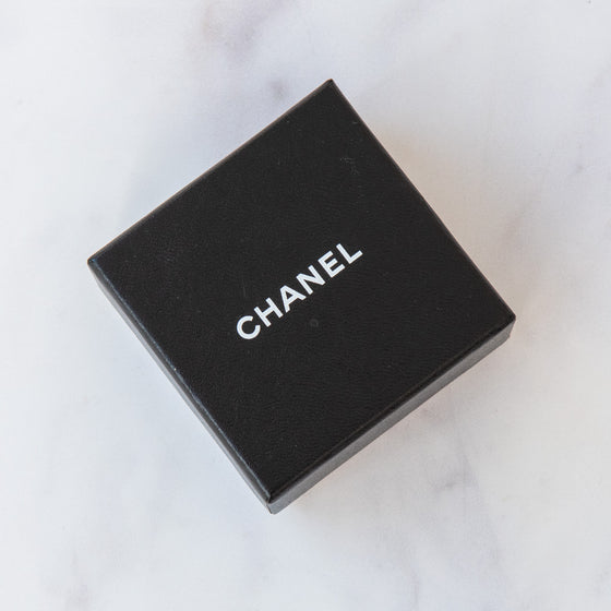 Chanel Vintage 97P Coco Mark Diamond Shape Gold Plated Clip On Earrings