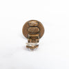 Chanel Vintage CC Cabochon Clip On Earrings