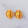 Chanel Vintage Tourbillons Clip On Earrings