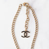 Chanel Enamel Curb Chain Rue Cambon Street Sign Short Necklace