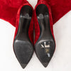 Chanel Gabrielle Coco Red Suede Boots