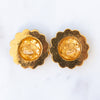 Chanel Quilted Pearl Clip On Earrings