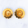 Chanel Quilted Pearl Clip On Earrings