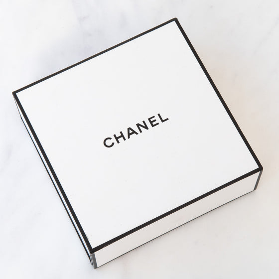 Chanel CC Turquoise Turnlock Clip On Earrings