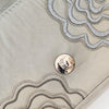 Chanel Camellia Follies Embroidered Grey Small Flap Bag