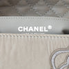 Chanel Camellia Follies Embroidered Grey Small Flap Bag