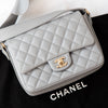 Chanel Bolero de Chanel Grey Flap Bag