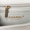 Chanel Grey Leather Mini Rectangular Classic Flap Bag
