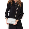 Chanel Grey Leather Mini Rectangular Classic Flap Bag