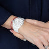 Chanel J12 White Ceramic Watch With Diamonds