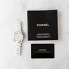 Chanel J12 White Ceramic Watch With Diamonds