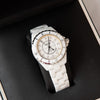 Chanel J12 White Ceramic Watch With Diamonds 38mm