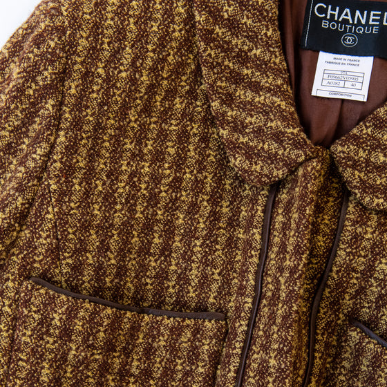 Chanel Fall Winter 1997 Tweed Jacket