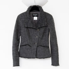  2011 Chanel Apocalypse Collection Asymmetrical Grey Jacket