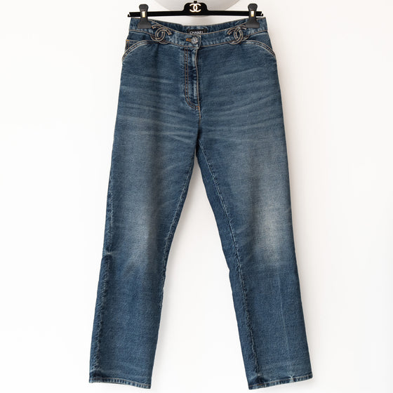Chanel 2024 Runway Jeans Size 36