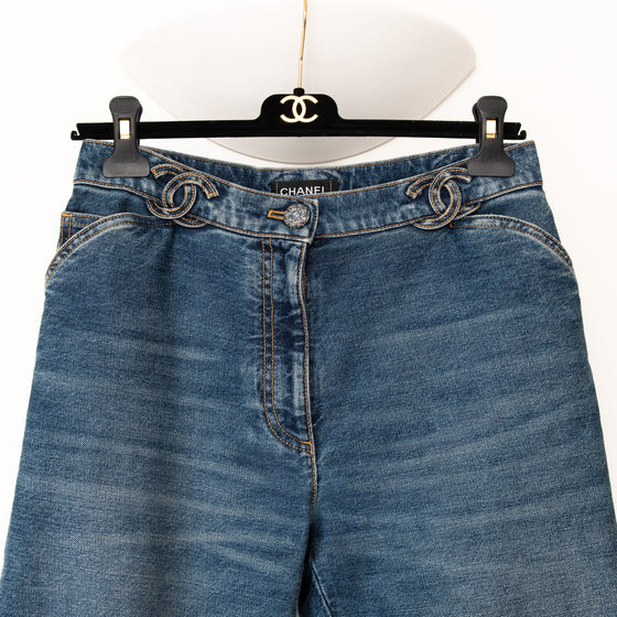 Chanel 2024 Runway Jeans Size 36