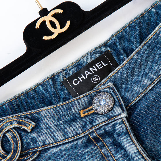 Chanel 2024 Runway Jeans Size 36