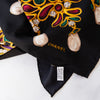 Chanel Gripoix Jewel Print Silk Scarf
