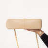 Chanel Diana Beige Leather Medium Flap Bag