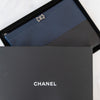 Chanel Navy And Black Leather Boy O Case Bag