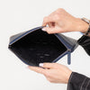 Chanel Navy And Black Leather Boy O Case Bag