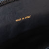 Chanel Navy Lambskin And Lizard Leather Kisslock Frame Bag