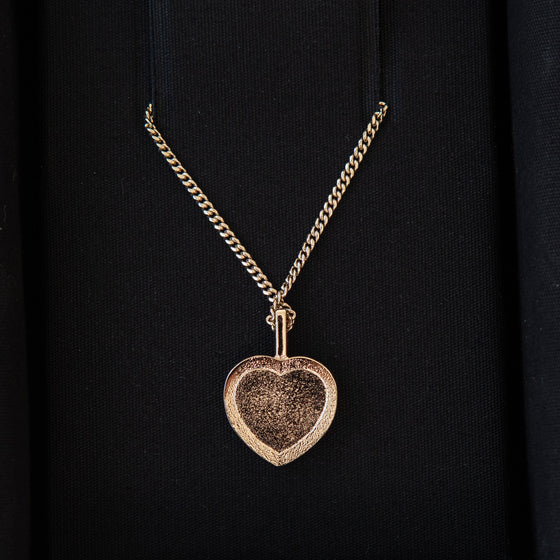 Chanel CC Heart Pendant Necklace