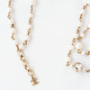 Chanel Pearl Necklace Interlocking CC Logo Pendant Necklace
