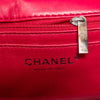 Chanel Fuschia Pink Jumbo Chevron Leather Single Flap Bag