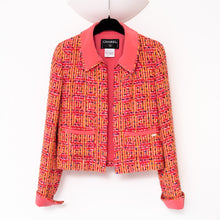  2001 Cruise Collection Pink Tweed Jacket