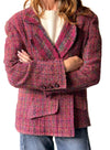 Chanel Pink Fantasy Tweed Jacket