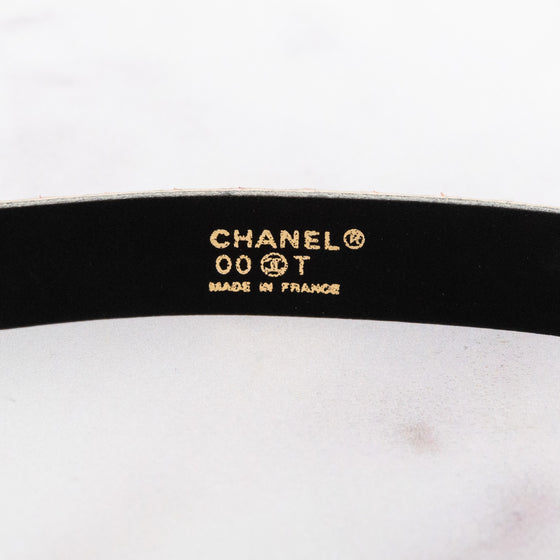 Chanel Python Multicolour Belt