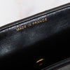 Chanel Vintage Mini Square Black Leather Flap Bag