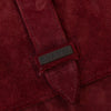 Chanel Burgundy Suede Shoulder Bag