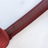 Chanel Burgundy Suede Shoulder Bag