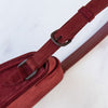 Chanel Burgundy Suede Shoulder Bag