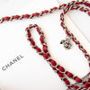 Chanel  Red Patent Mini Rectangular Bag