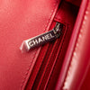 Chanel  Red Patent Mini Rectangular Bag