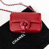 Chanel  Red Patent Mini Rectangular Bag
